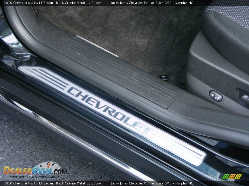 2010 Chevrolet Malibu LT Sedan Black Granite Metallic / Ebony Photo #11