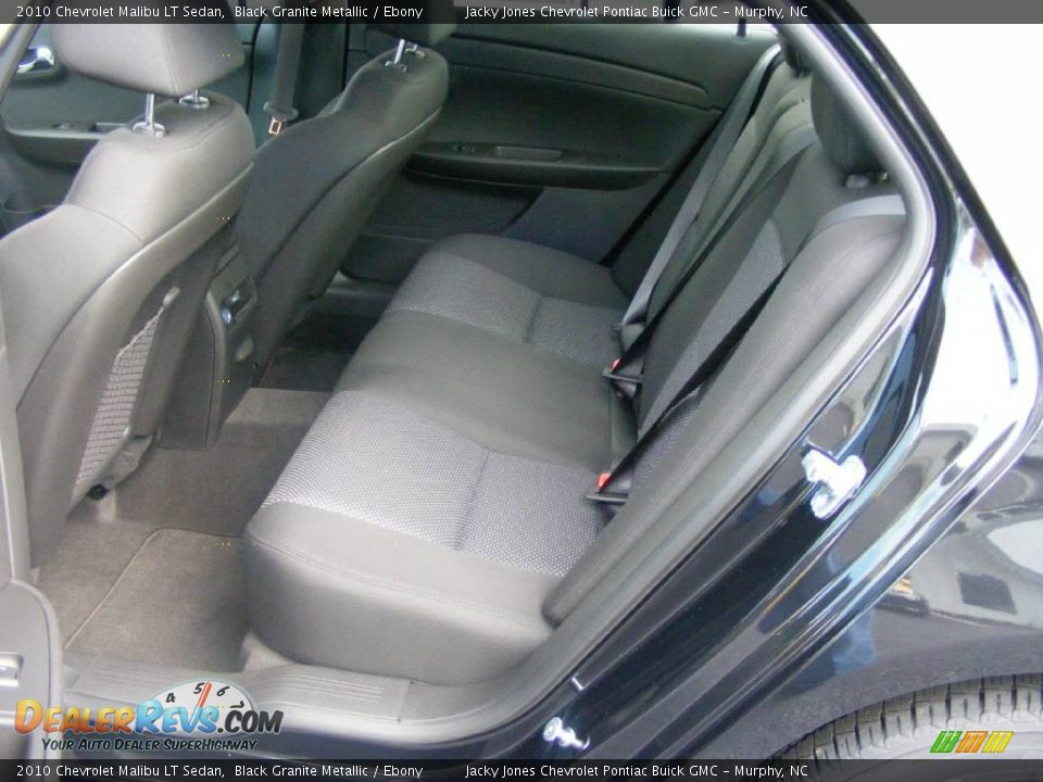 2010 Chevrolet Malibu LT Sedan Black Granite Metallic / Ebony Photo #12