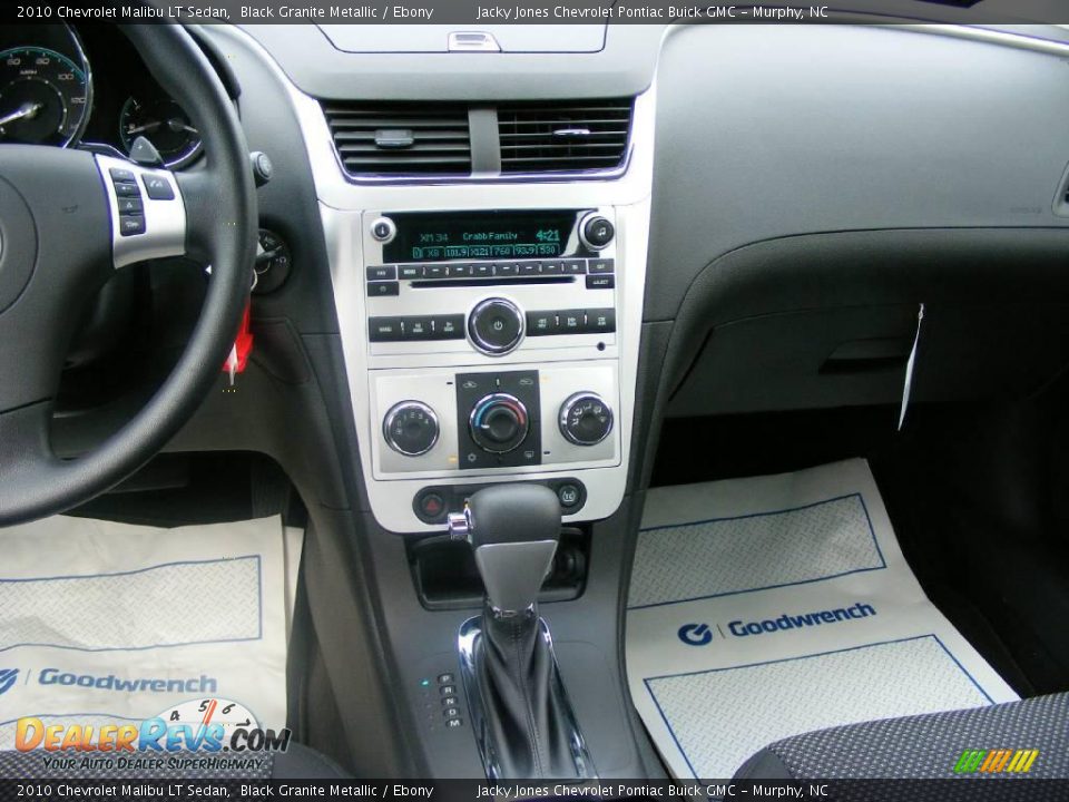 2010 Chevrolet Malibu LT Sedan Black Granite Metallic / Ebony Photo #17