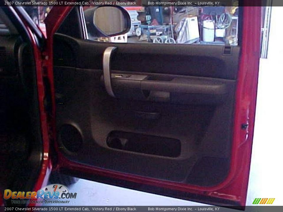 2007 Chevrolet Silverado 1500 LT Extended Cab Victory Red / Ebony Black Photo #7