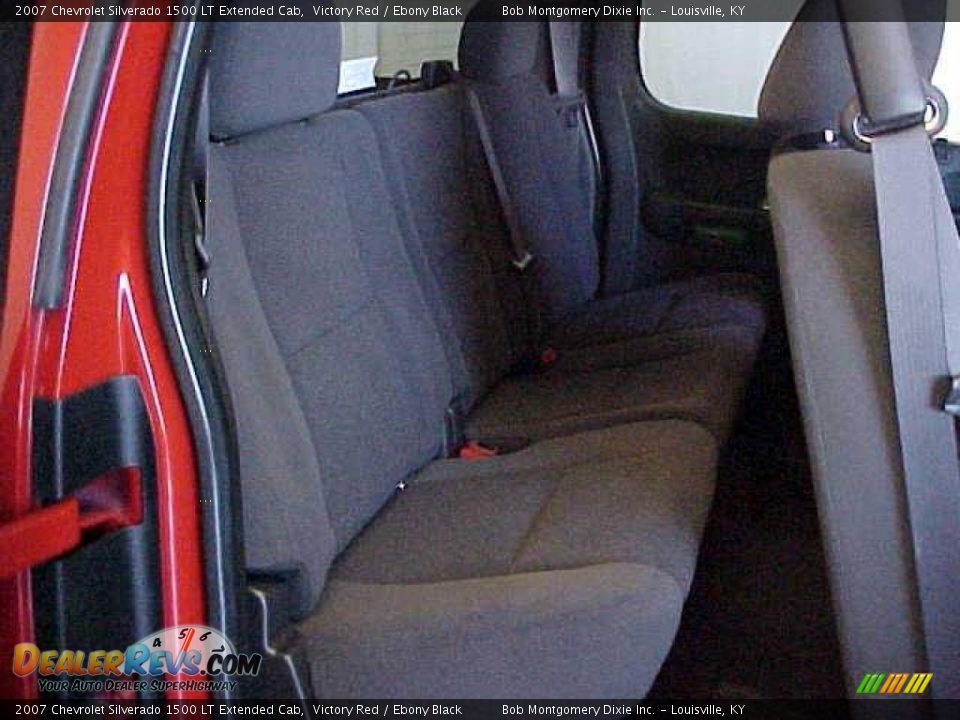 2007 Chevrolet Silverado 1500 LT Extended Cab Victory Red / Ebony Black Photo #10