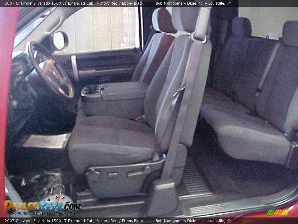 2007 Chevrolet Silverado 1500 LT Extended Cab Victory Red / Ebony Black Photo #20