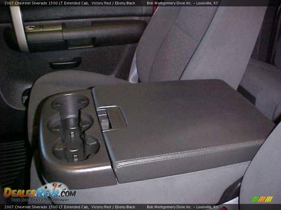 2007 Chevrolet Silverado 1500 LT Extended Cab Victory Red / Ebony Black Photo #25