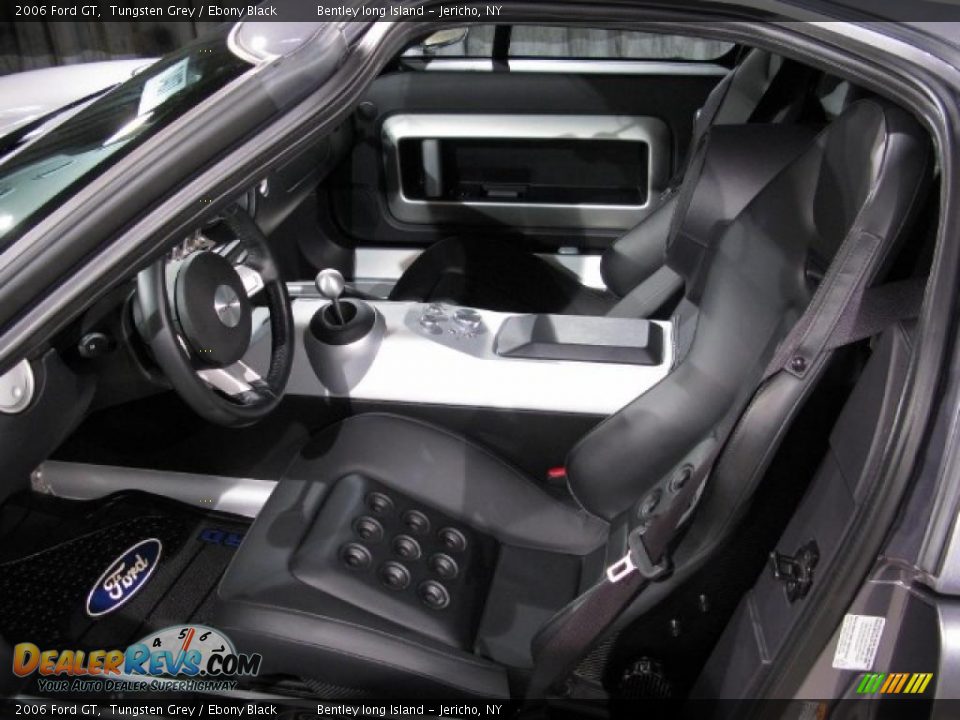 Ebony Black Interior - 2006 Ford GT  Photo #6