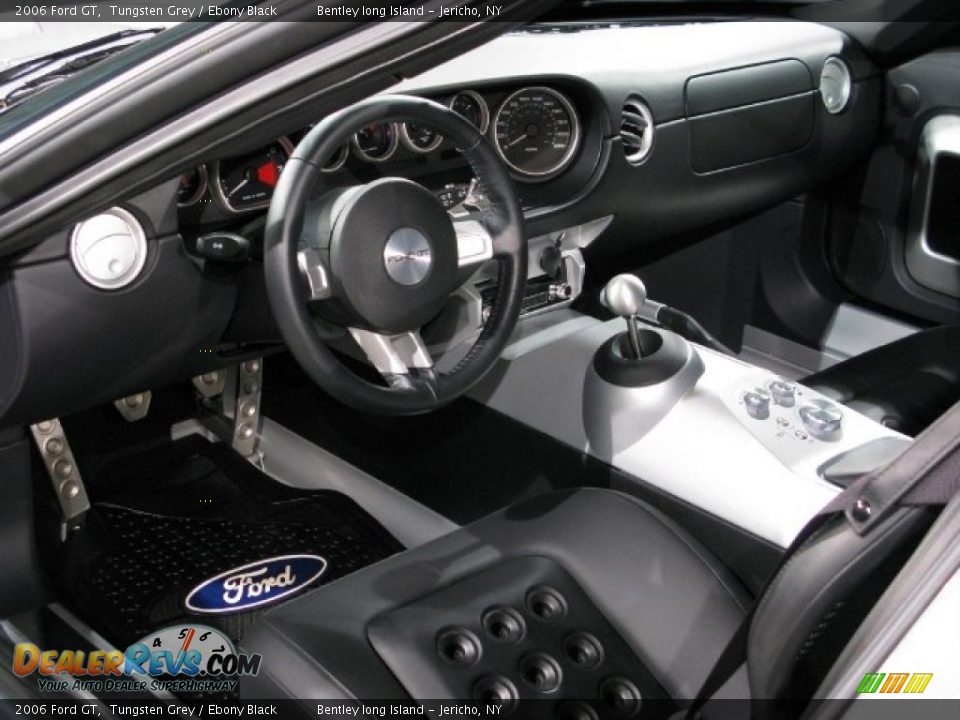 Ebony Black Interior - 2006 Ford GT  Photo #7