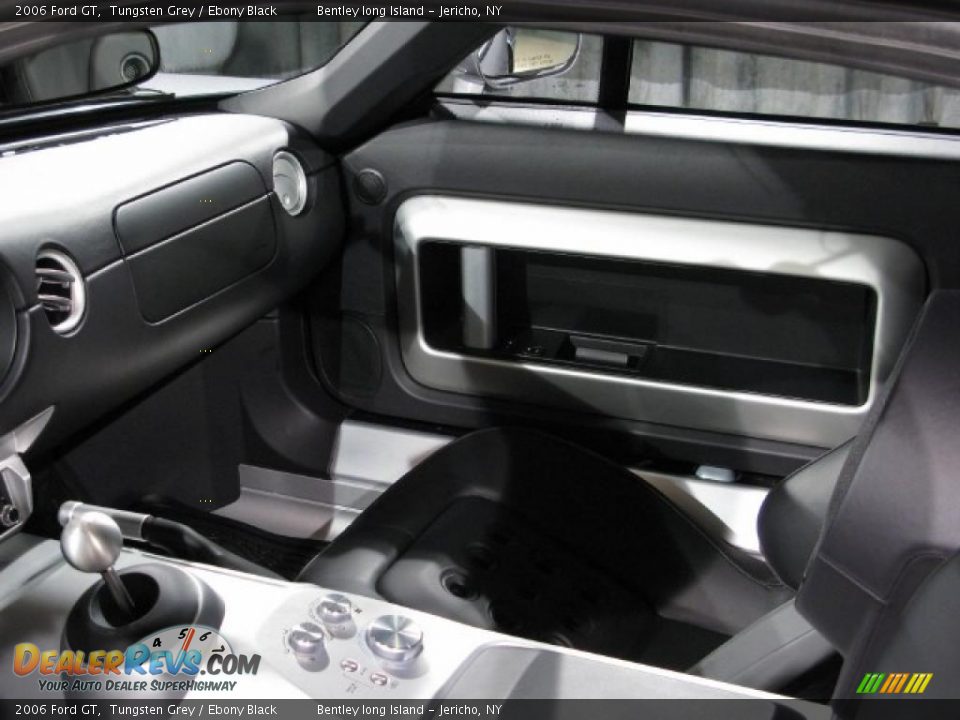 Ebony Black Interior - 2006 Ford GT  Photo #13