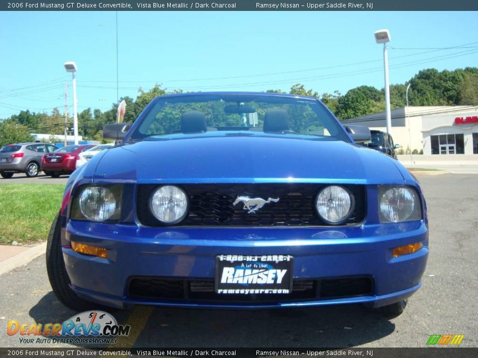 2006 Ford Mustang GT Deluxe Convertible Vista Blue Metallic / Dark Charcoal Photo #3