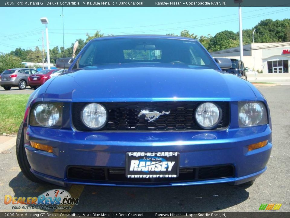 2006 Ford Mustang GT Deluxe Convertible Vista Blue Metallic / Dark Charcoal Photo #18
