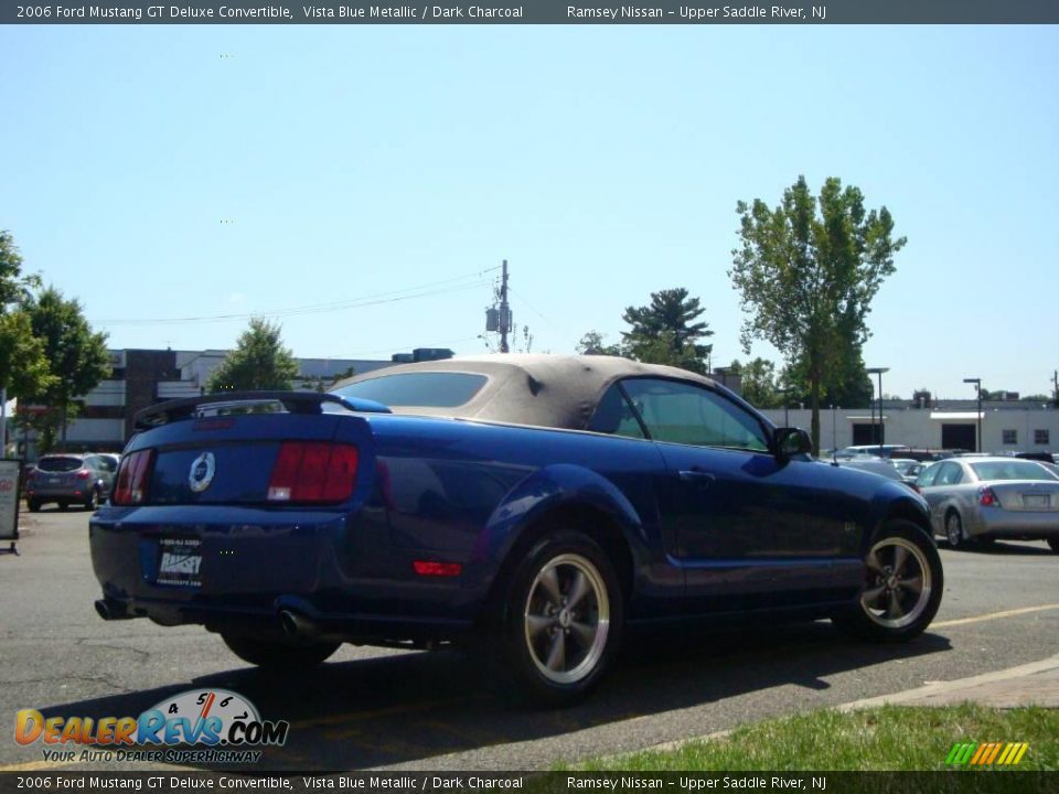 2006 Ford Mustang GT Deluxe Convertible Vista Blue Metallic / Dark Charcoal Photo #29