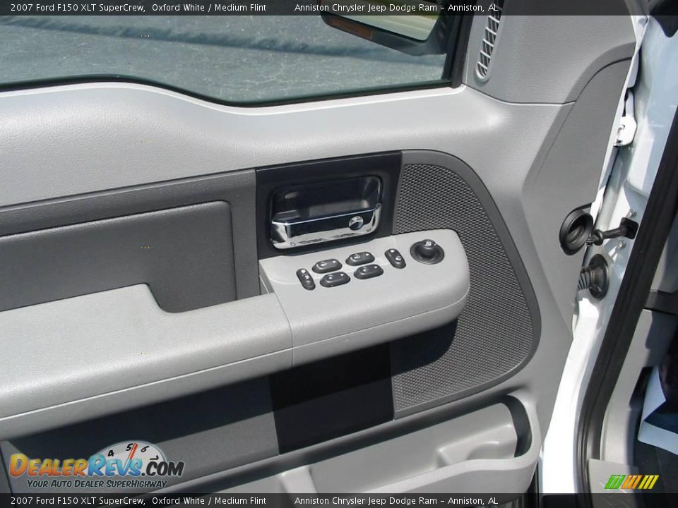 2007 Ford F150 XLT SuperCrew Oxford White / Medium Flint Photo #10