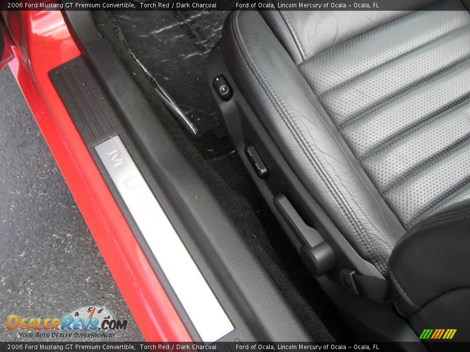 2006 Ford Mustang GT Premium Convertible Torch Red / Dark Charcoal Photo #19