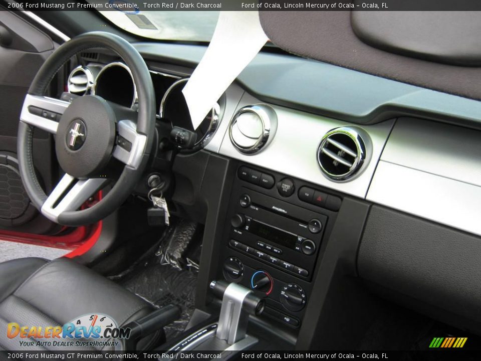 2006 Ford Mustang GT Premium Convertible Torch Red / Dark Charcoal Photo #21