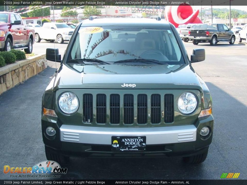 2009 Jeep Patriot Limited Jeep Green Metallic / Light Pebble Beige Photo #4