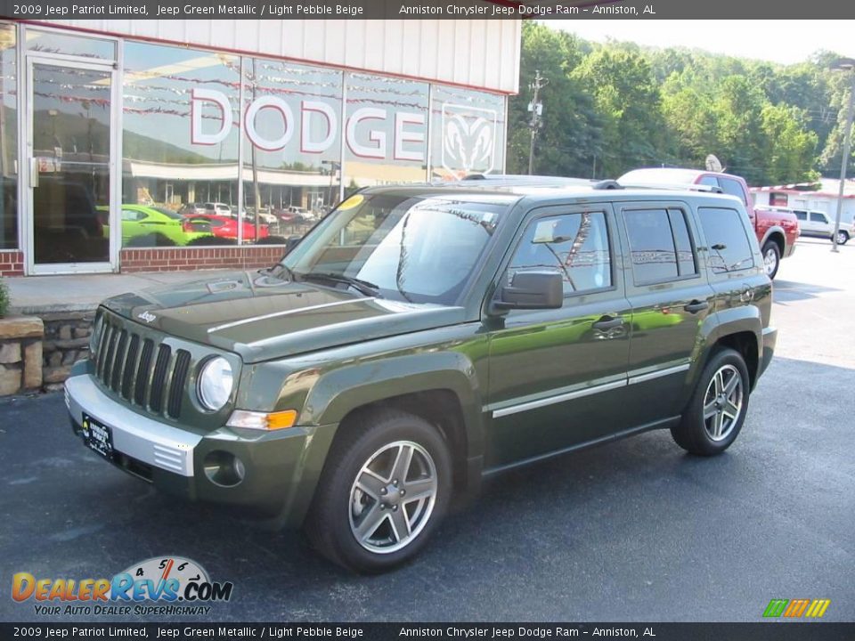 2009 Jeep Patriot Limited Jeep Green Metallic / Light Pebble Beige Photo #5