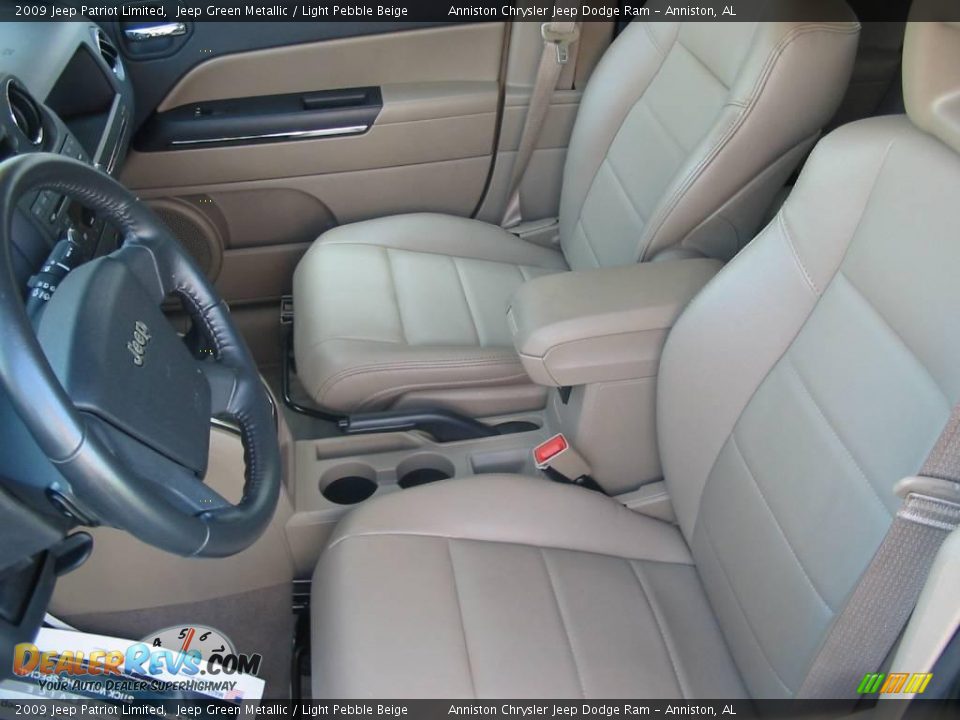 2009 Jeep Patriot Limited Jeep Green Metallic / Light Pebble Beige Photo #14