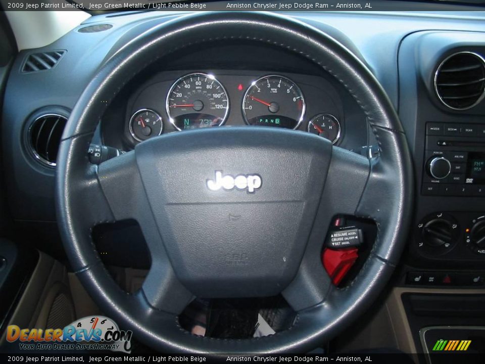 2009 Jeep Patriot Limited Jeep Green Metallic / Light Pebble Beige Photo #20