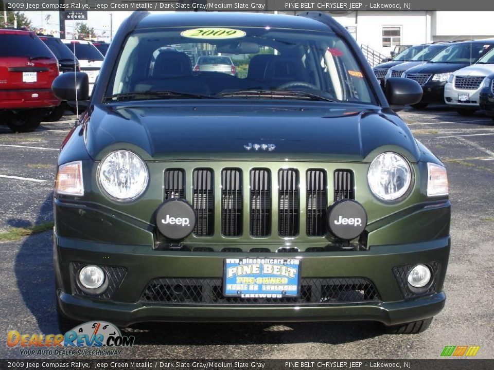 2009 Jeep Compass Rallye Jeep Green Metallic / Dark Slate Gray/Medium Slate Gray Photo #2