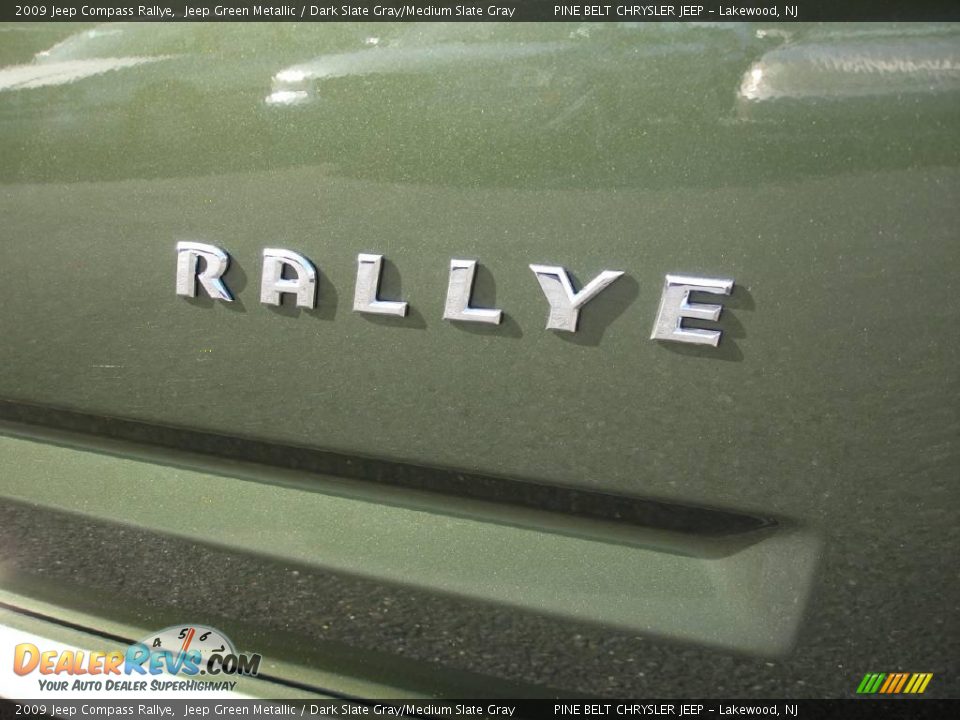 2009 Jeep Compass Rallye Jeep Green Metallic / Dark Slate Gray/Medium Slate Gray Photo #9