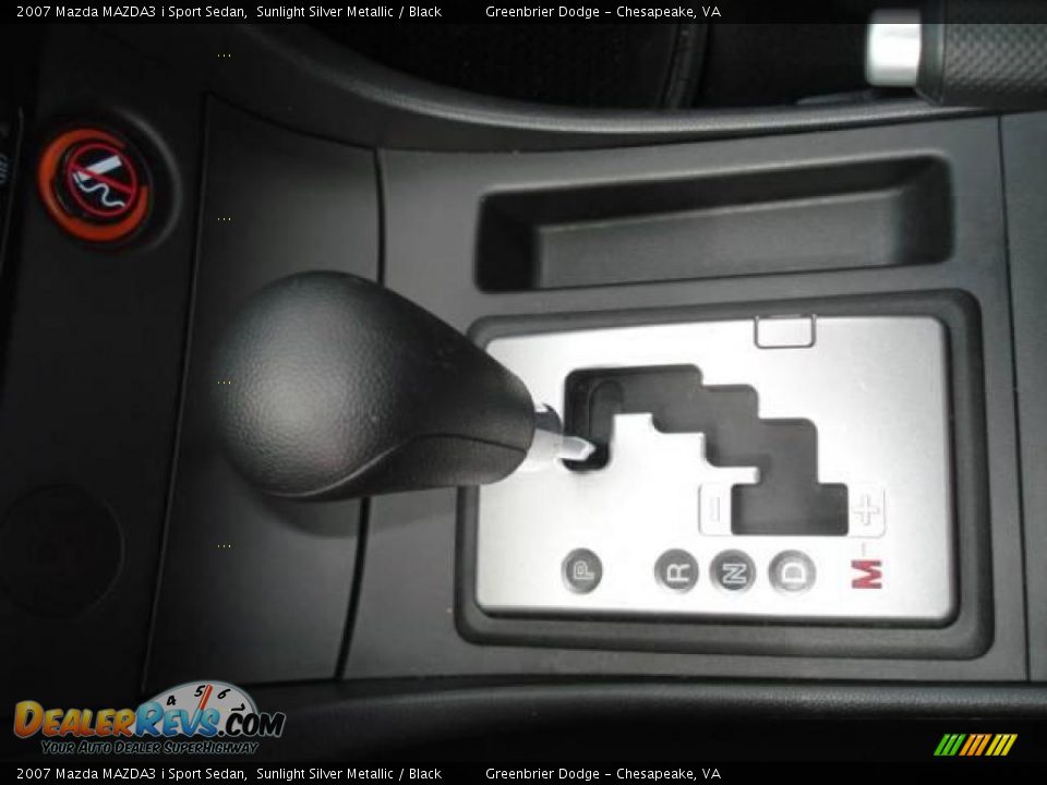 2007 Mazda MAZDA3 i Sport Sedan Sunlight Silver Metallic / Black Photo #12