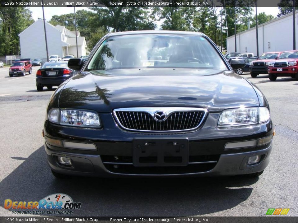 1999 Mazda Millenia S Sedan Brilliant Black / Gray Photo #16