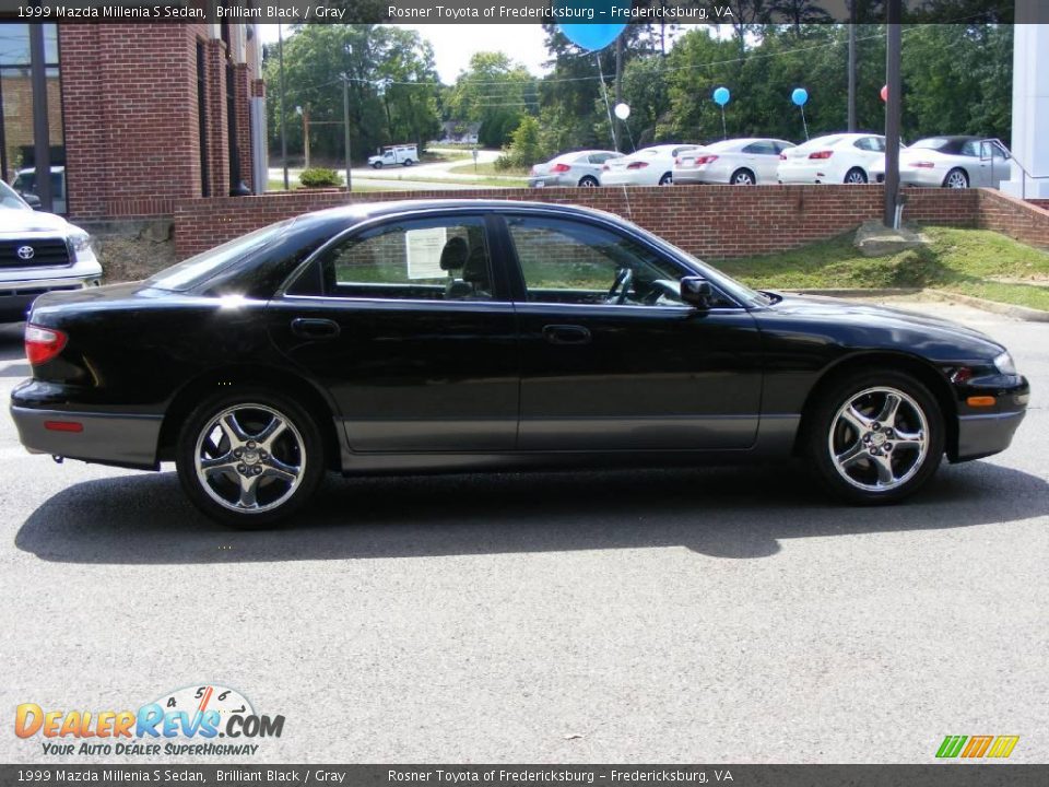 1999 Mazda Millenia S Sedan Brilliant Black / Gray Photo #17