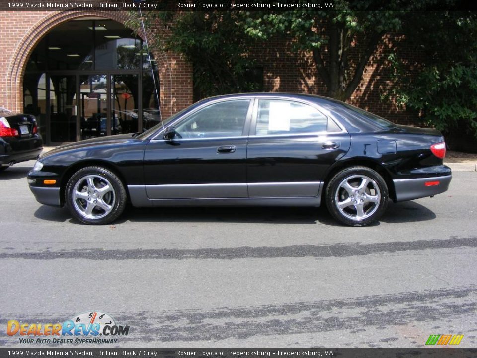 1999 Mazda Millenia S Sedan Brilliant Black / Gray Photo #19