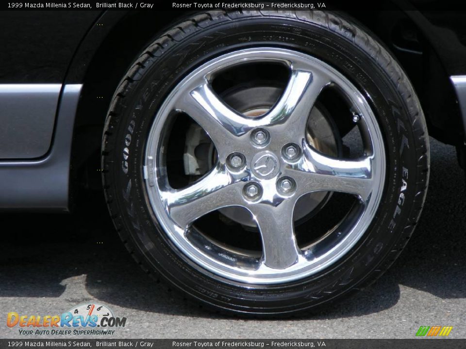 1999 Mazda Millenia S Sedan Brilliant Black / Gray Photo #20