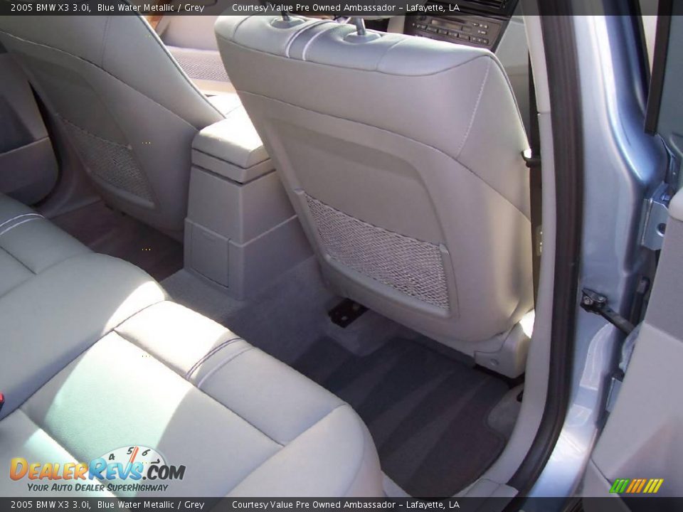 2005 BMW X3 3.0i Blue Water Metallic / Grey Photo #11