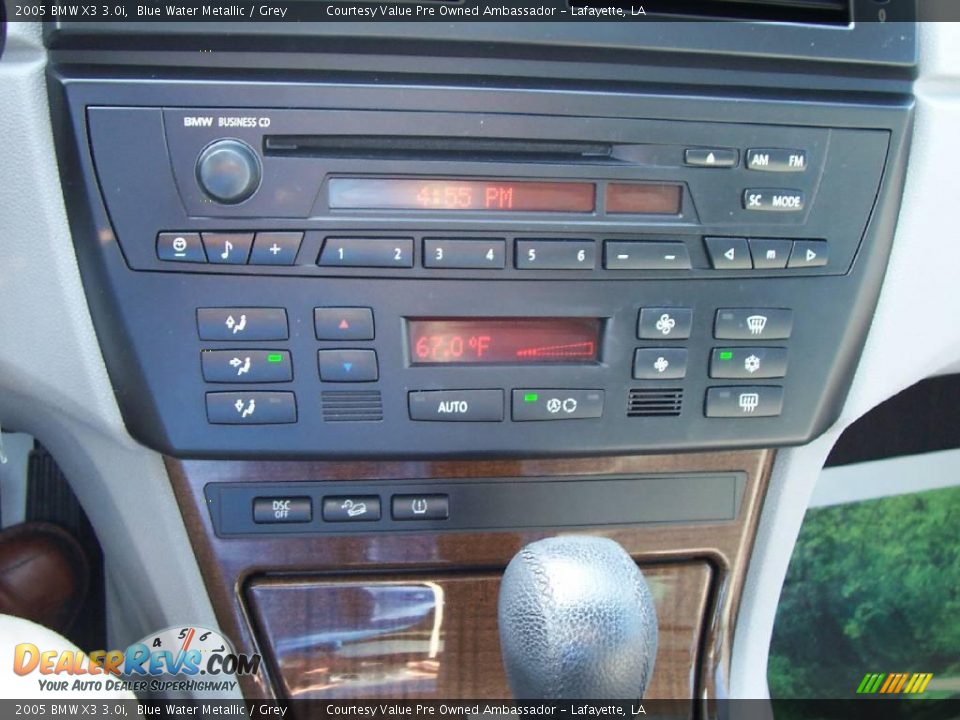 2005 BMW X3 3.0i Blue Water Metallic / Grey Photo #16