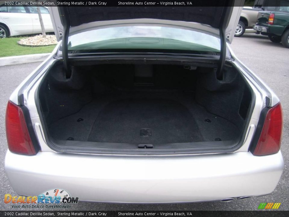 2002 Cadillac DeVille Sedan Sterling Metallic / Dark Gray Photo #11