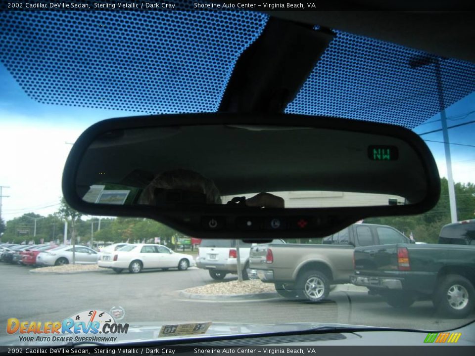 2002 Cadillac DeVille Sedan Sterling Metallic / Dark Gray Photo #22