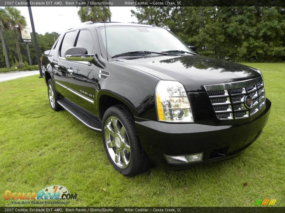 2007 Cadillac Escalade EXT AWD Black Raven / Ebony/Ebony Photo #1