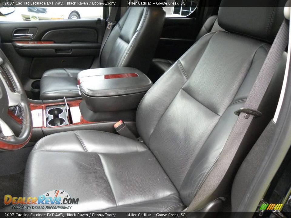 2007 Cadillac Escalade EXT AWD Black Raven / Ebony/Ebony Photo #7