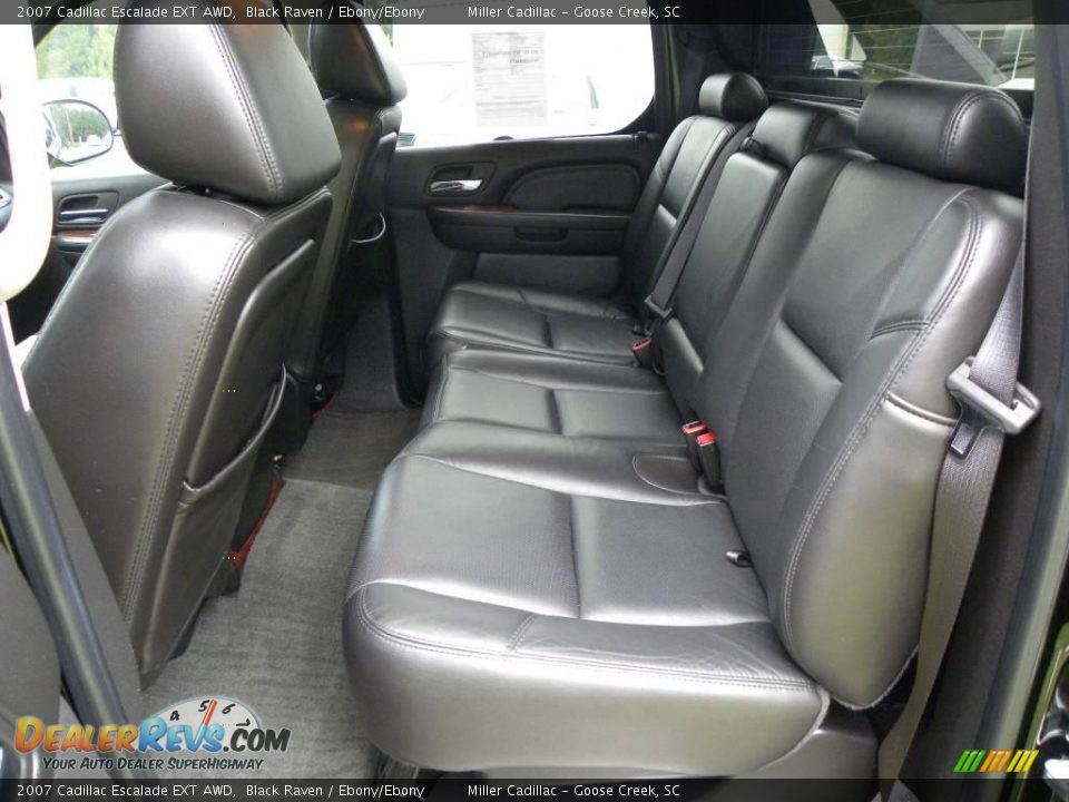 2007 Cadillac Escalade EXT AWD Black Raven / Ebony/Ebony Photo #9