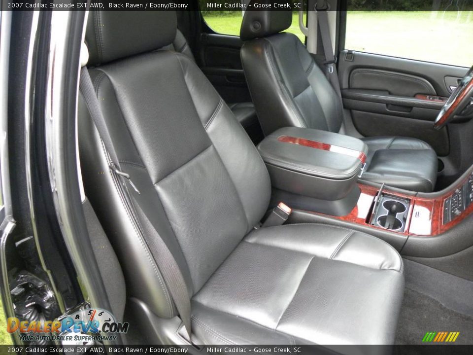 2007 Cadillac Escalade EXT AWD Black Raven / Ebony/Ebony Photo #11