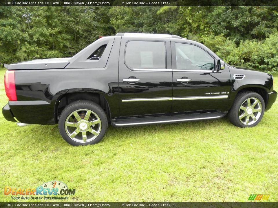 2007 Cadillac Escalade EXT AWD Black Raven / Ebony/Ebony Photo #15