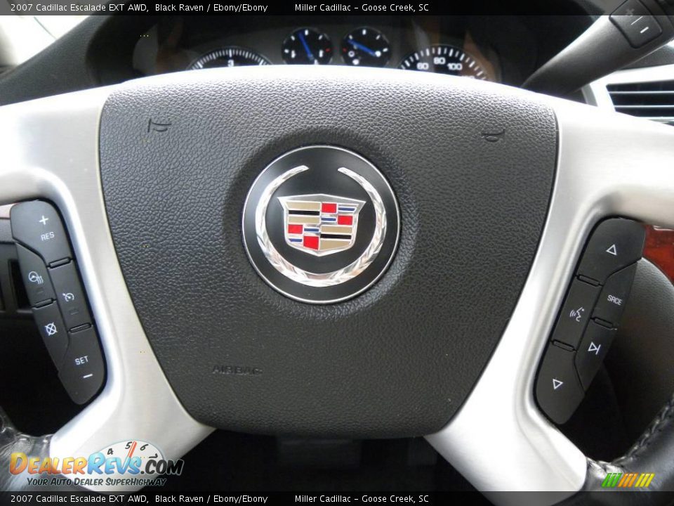 2007 Cadillac Escalade EXT AWD Black Raven / Ebony/Ebony Photo #24