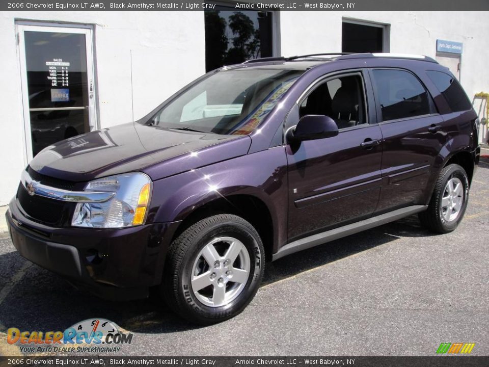 2006 Chevrolet Equinox LT AWD Black Amethyst Metallic / Light Gray Photo #1