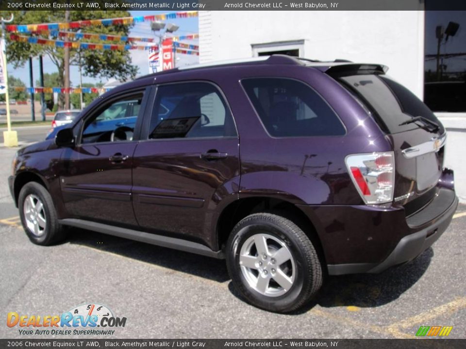 2006 Chevrolet Equinox LT AWD Black Amethyst Metallic / Light Gray Photo #4