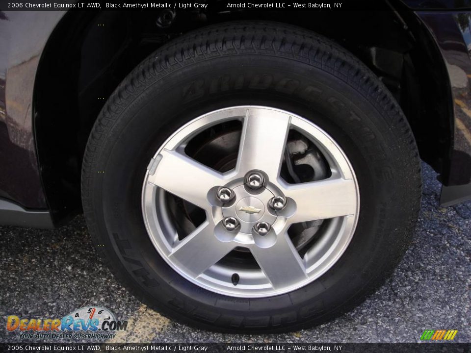 2006 Chevrolet Equinox LT AWD Black Amethyst Metallic / Light Gray Photo #7