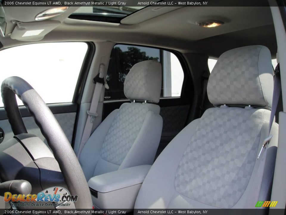 2006 Chevrolet Equinox LT AWD Black Amethyst Metallic / Light Gray Photo #9