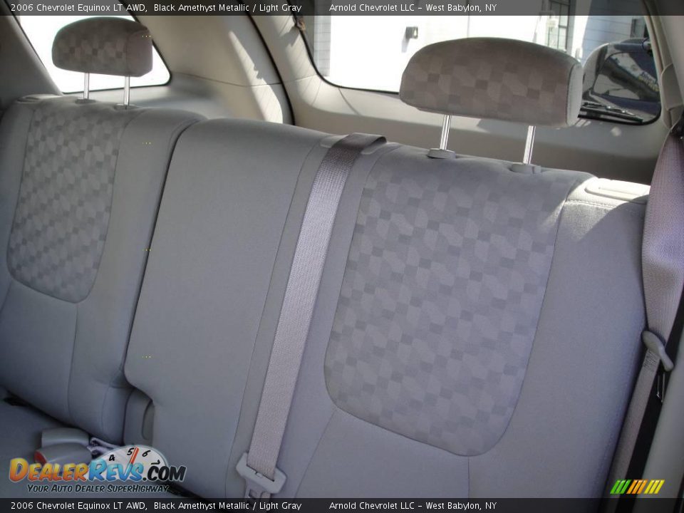 2006 Chevrolet Equinox LT AWD Black Amethyst Metallic / Light Gray Photo #13
