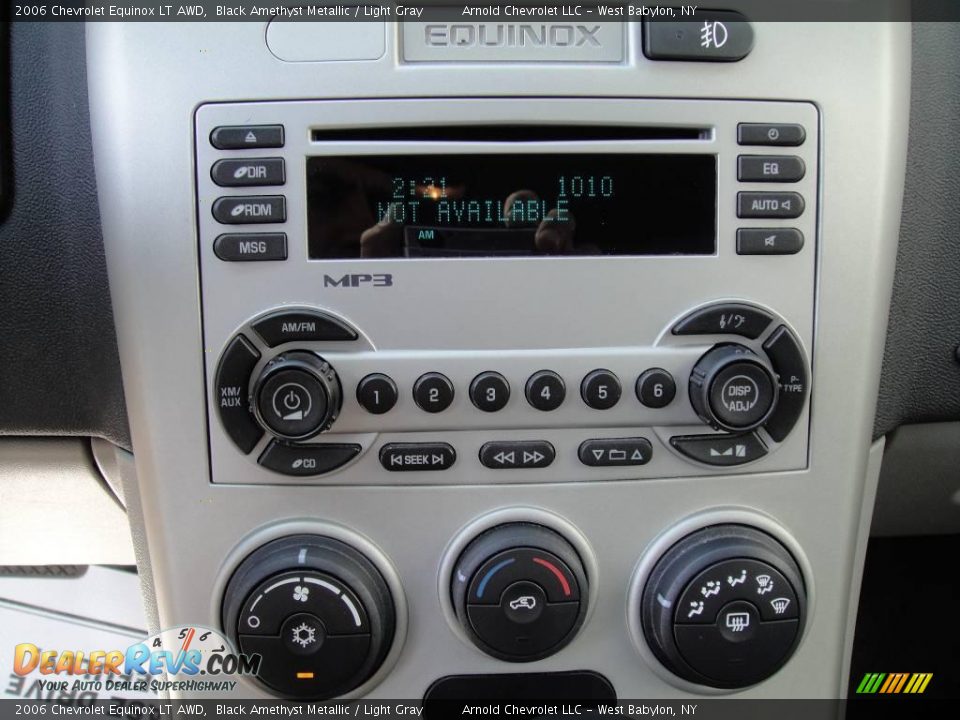 2006 Chevrolet Equinox LT AWD Black Amethyst Metallic / Light Gray Photo #14