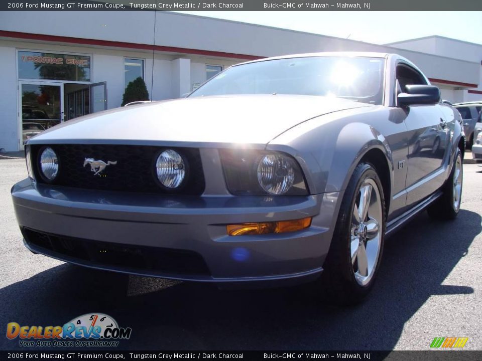 2006 Ford Mustang GT Premium Coupe Tungsten Grey Metallic / Dark Charcoal Photo #1