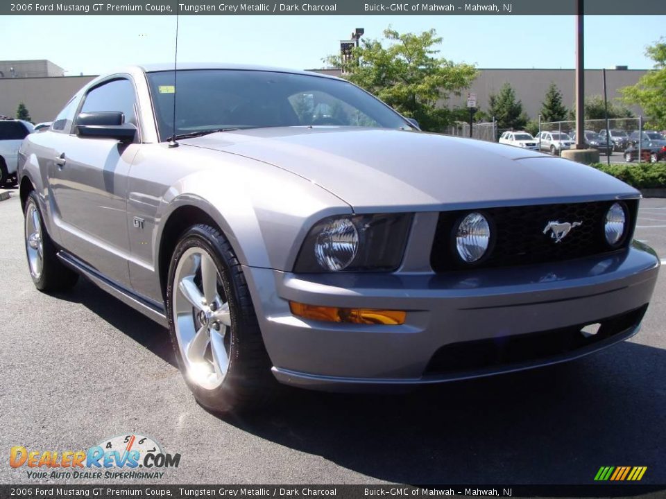 2006 Ford Mustang GT Premium Coupe Tungsten Grey Metallic / Dark Charcoal Photo #3