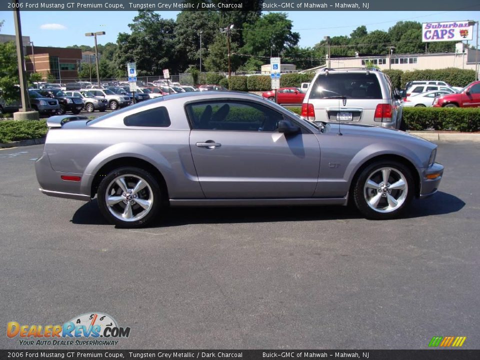 2006 Ford Mustang GT Premium Coupe Tungsten Grey Metallic / Dark Charcoal Photo #4