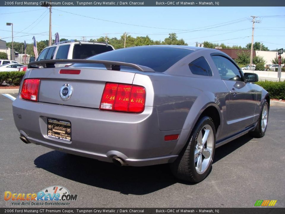 2006 Ford Mustang GT Premium Coupe Tungsten Grey Metallic / Dark Charcoal Photo #5