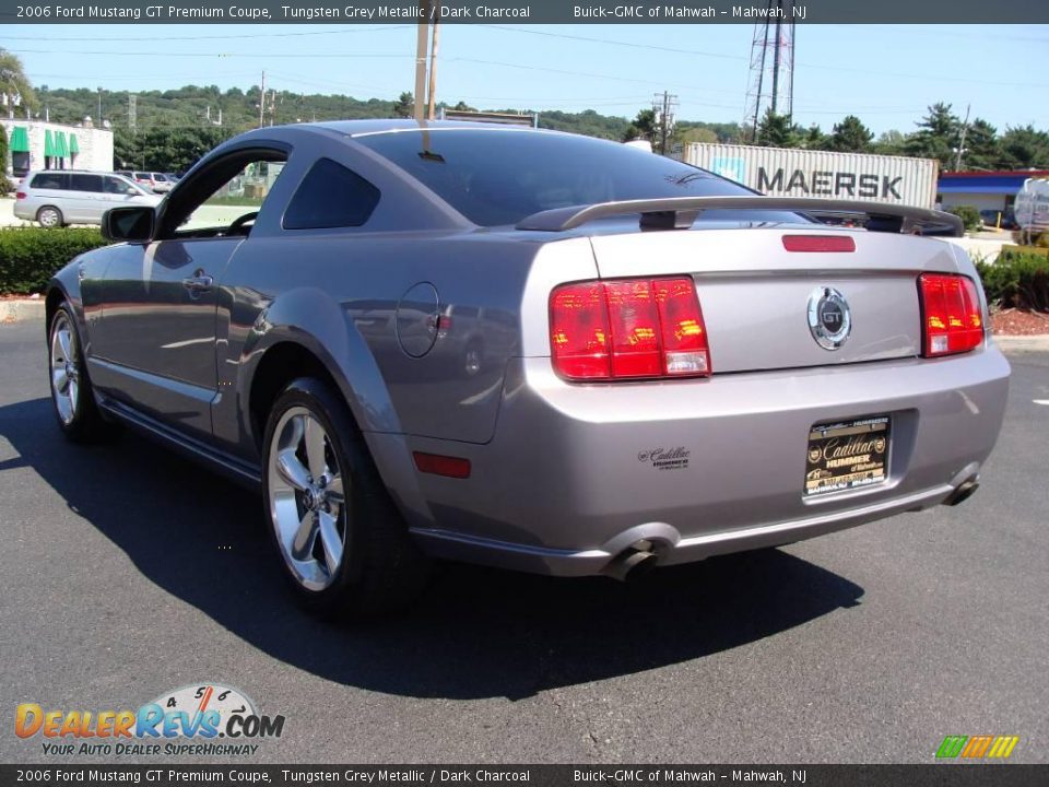 2006 Ford Mustang GT Premium Coupe Tungsten Grey Metallic / Dark Charcoal Photo #7