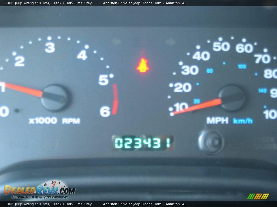 2006 Jeep Wrangler X 4x4 Black / Dark Slate Gray Photo #19