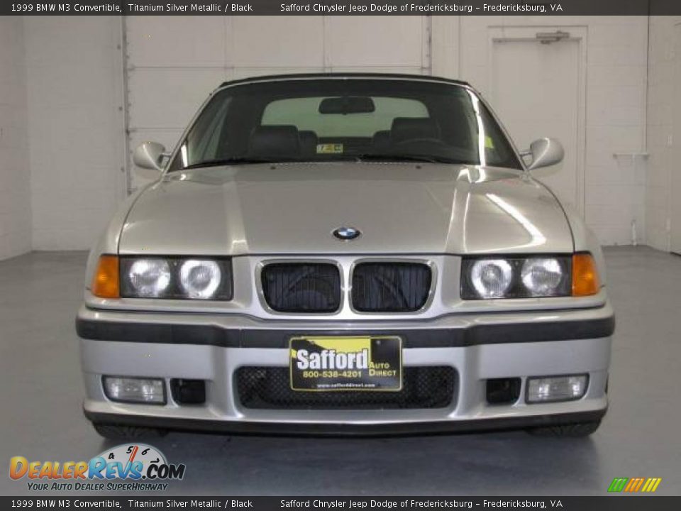 1999 BMW M3 Convertible Titanium Silver Metallic / Black Photo #3